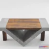 1524148 - PBR Game 3D Models - Loft Beton Table 3D Max