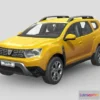 1524150 - PBR Game 3D Models - Low Poly Car   Dacia Duster 2018 3D Max
