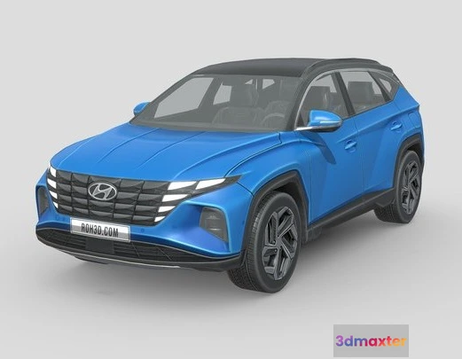 1524154 - PBR Game 3D Models - Low Poly Car   Hyundai Tucson 2021 3D Max