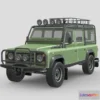 1524158 - PBR Game 3D Models - Low Poly Car   Rand Rover Defender D110 3D Max