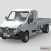 1524168 - PBR Game 3D Models - Low Poly Car  Renault Master Tipper 2018 3D Max
