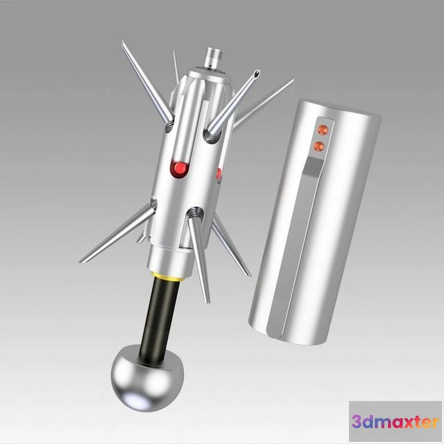 1524184 - PBR Game 3D Models - Mangalore Grenade The Fifth Element replica prop cosplay 3D Max