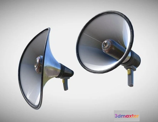 1524202 - PBR Game 3D Models - Megaphono 3D Max