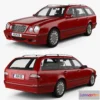 1524204 - PBR Game 3D Models - Mercedes-Benz E-class wagon 1999 3D Max