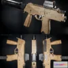 1524252 - PBR Game 3D Models - MP9 TP9 SMG 3D Max