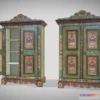 1524278 - PBR Game 3D Models - Old Wardrobe   Verdolo 3D Max