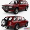 1524288 - PBR Game 3D Models - Opel Frontera (A) 5-door 1992 3D Max