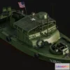 1524290 - PBR Game 3D Models - Patrol Boat USA 3D Max
