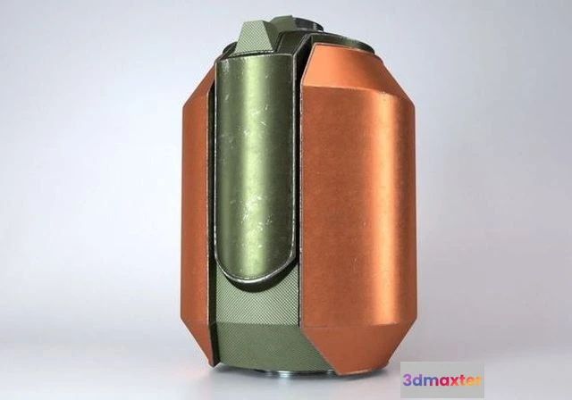 1524296 - PBR Game 3D Models - Plasma Grenade 3D Max