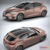 1524330 - PBR Game 3D Models - Renault Megane 2020 3D Max