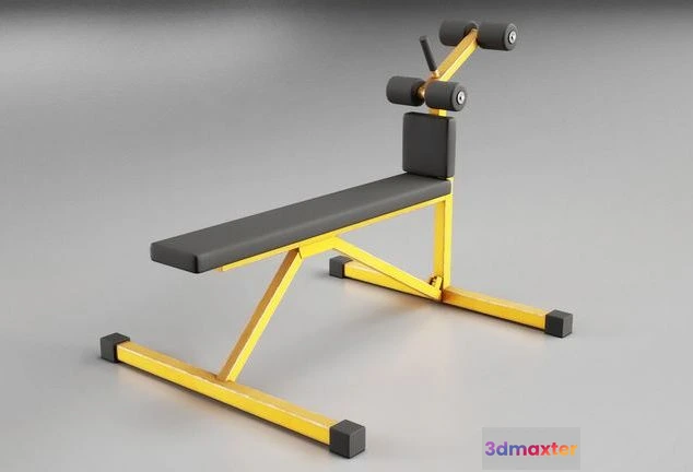 1524336 - PBR Game 3D Models - Roman Chair 3D Max