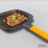 1524352 - PBR Game 3D Models - Salmon with Vegetables 3D Max