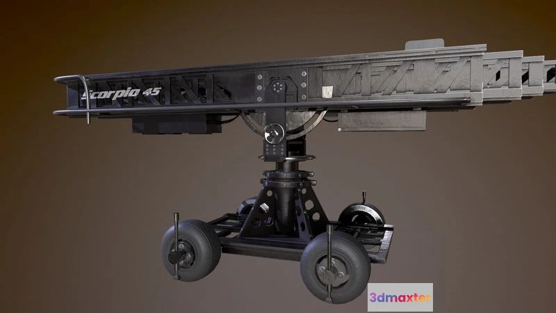 1524368 - PBR Game 3D Models - Scorpio 45 Camera Crane 3D Max