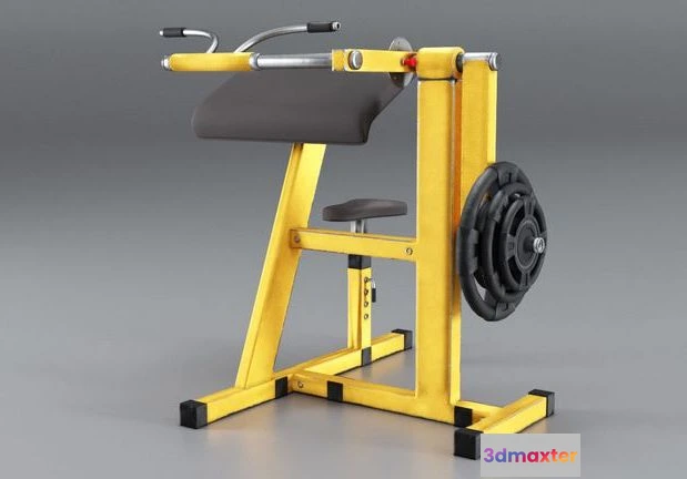 1524384 - PBR Game 3D Models - Simulator trainer for Biceps 3D Max