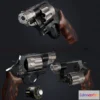 1524400 - PBR Game 3D Models - Smith and Wesson 327 Magnum 3D Max