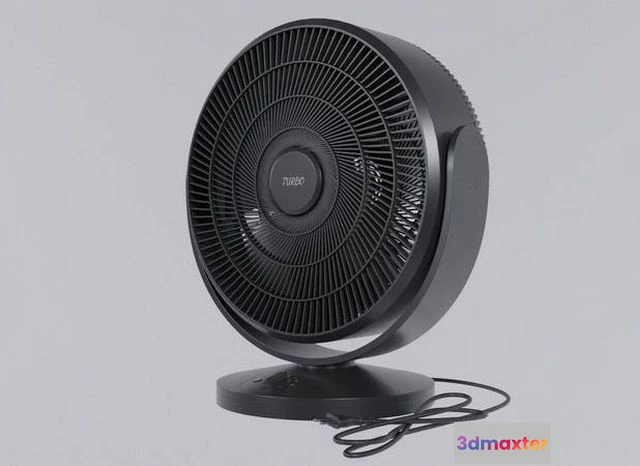 1524444 - PBR Game 3D Models - Table fan 3D Max