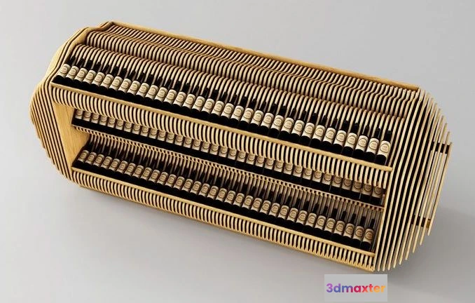 1524494 - PBR Game 3D Models - Wine Station Special 3D Max