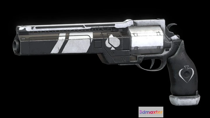1524516 - PBR Game 3D Models - Ace Of Spades   Destiny 3D Max