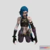 1524526 - PBR Game 3D Models - Arcane   Jinx 3D Max