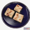 1524546 - PBR Game 3D Models - Asia food turnip cake 3D Max