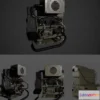 1524558 - PBR Game 3D Models - Barret Military Radio 3D Max
