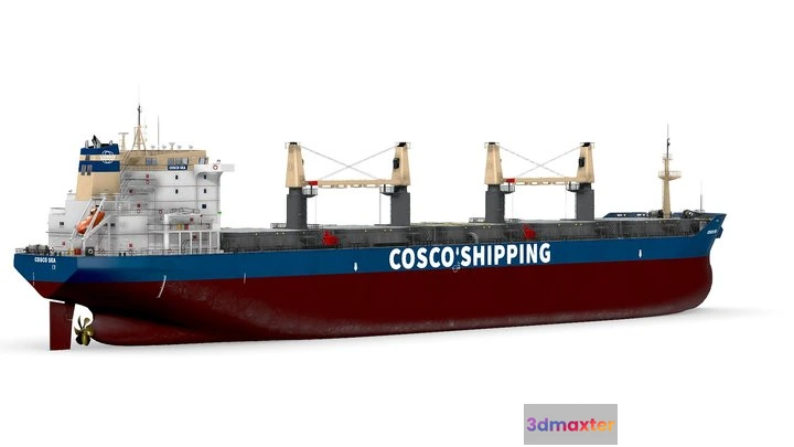 1524578 - PBR Game 3D Models - Bulk Carrier Cosco 3D Max