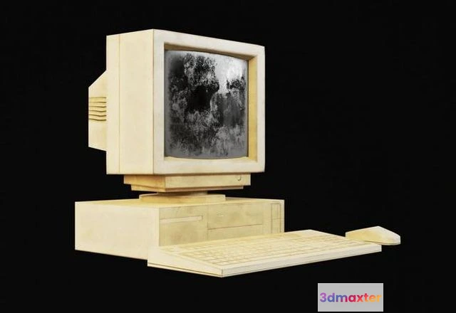 1524604 - PBR Game 3D Models - Dirty 90s Pc Game Ready 3D Max