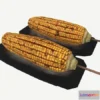 1524636 - PBR Game 3D Models - Grilled corn 3D Max
