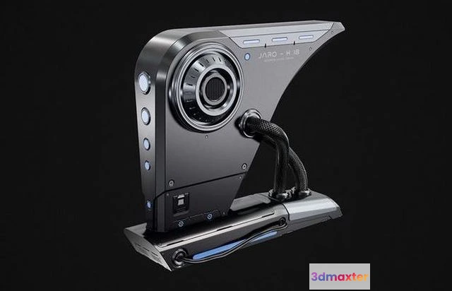 1524654 - PBR Game 3D Models - Hard Drive Scifi 3D Max