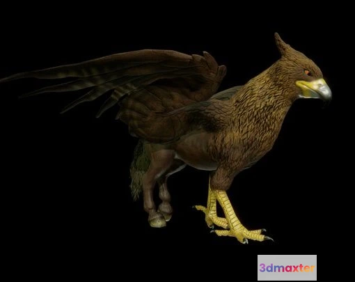1524658 - PBR Game 3D Models - HIPPOGRIFF ANIMATIONS 3D Max