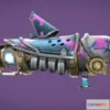 1524674 - PBR Game 3D Models - Jinx   Arcane Fishbones 3D Max