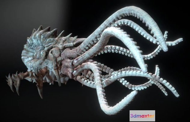 1524682 - PBR Game 3D Models - KRAKEN ANIMATIONS 3D Max