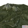 1524726 - PBR Game 3D Models - Mountain Terrain Landscape 3D Max
