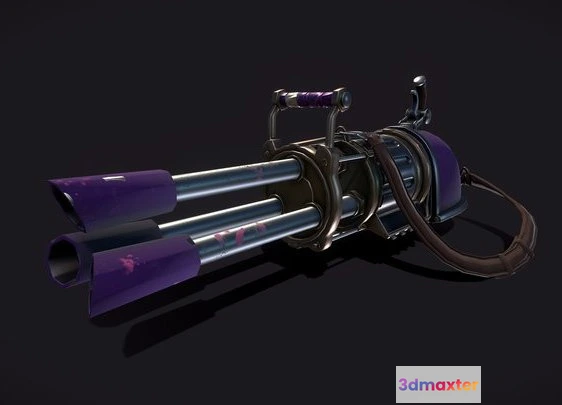 1524754 - PBR Game 3D Models - Pow Pow, Arcane Fan Art 3D Max