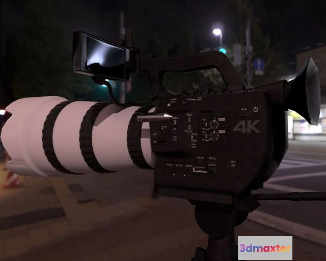 1524756 - PBR Game 3D Models - Professional Camera 3D Max