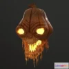 1524758 - PBR Game 3D Models - Pumpkin 2 halloween 3D Max