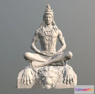 1524790 - PBR Game 3D Models - SHIVA 01 3D Max
