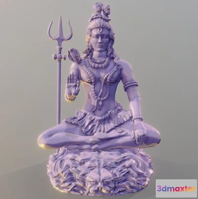 1524792 - PBR Game 3D Models - Shiva 02 3D Max