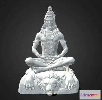 1524794 - PBR Game 3D Models - Shiva 03 3D Max