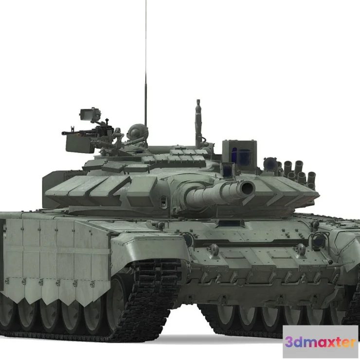 1524830 - PBR Game 3D Models - T 72B3m Russian Mbt 3D Max