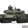 1524834 - PBR Game 3D Models - T 80Bvm Russian Mbt 3D Max