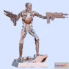 1524870 - PBR Game 3D Models - Terminator T 800 Judgment Day 3D Print Model 3D Max