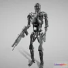 1524872 - PBR Game 3D Models - Terminator T 800 3D Max