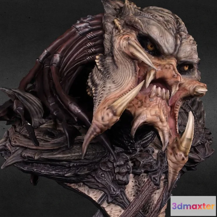 1524884 - PBR Game 3D Models - The Predator 3D Max