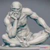 1524888 - PBR Game 3D Models - The Thinker 3D Max