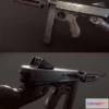 1524890 - PBR Game 3D Models - Thompson Submachine Gun V1 3D Max