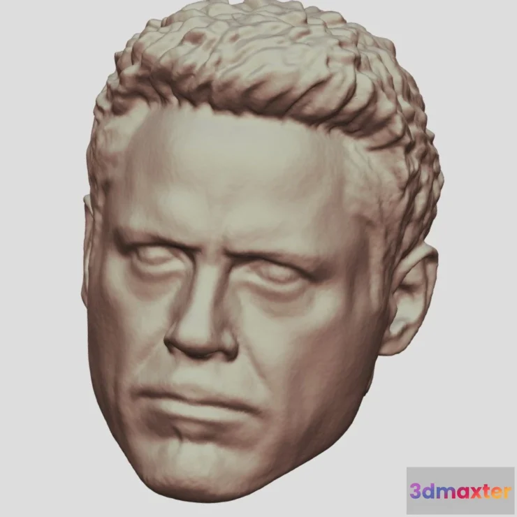 1524904 - PBR Game 3D Models - Tony Stark Ironman Head 3D Scan 3D Max