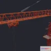 1524908 - PBR Game 3D Models - Tower Crane 3D Max