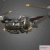 1524976 - PBR Game 3D Models - Vertibird 3D Max