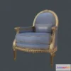 1524984 - PBR Game 3D Models - Vintage Chair 3D Max